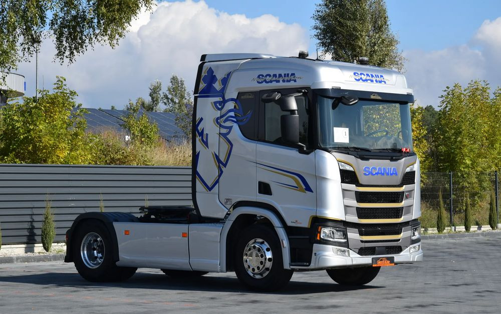 Scania R450 / HYDRAULIKA / RETARDER / ACC / KLIMA / FULL LEDY / ALUFELGI / SERWISOWANA / SPROWADZONA - 트랙터 유닛 : 사진 3 Scania R450 / HYDRAULIKA / RETARDER / ACC / KLIMA / FULL LEDY / ALUFELGI / SERWISOWANA / SPROWADZONA - 트랙터 유닛 : 사진 3