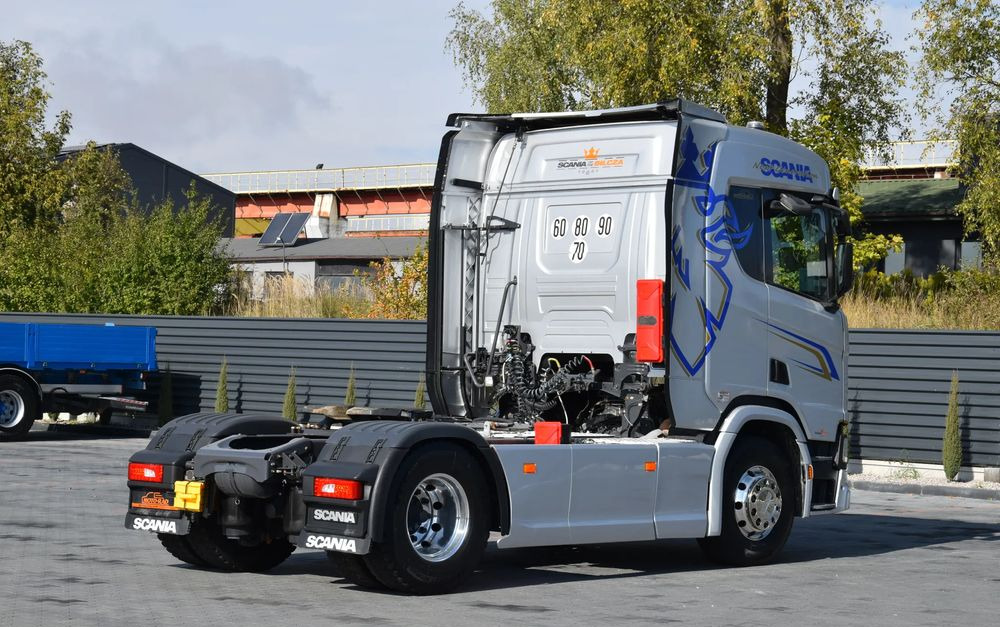 Scania R450 / HYDRAULIKA / RETARDER / ACC / KLIMA / FULL LEDY / ALUFELGI / SERWISOWANA / SPROWADZONA - 트랙터 유닛 : 사진 5 Scania R450 / HYDRAULIKA / RETARDER / ACC / KLIMA / FULL LEDY / ALUFELGI / SERWISOWANA / SPROWADZONA - 트랙터 유닛 : 사진 5