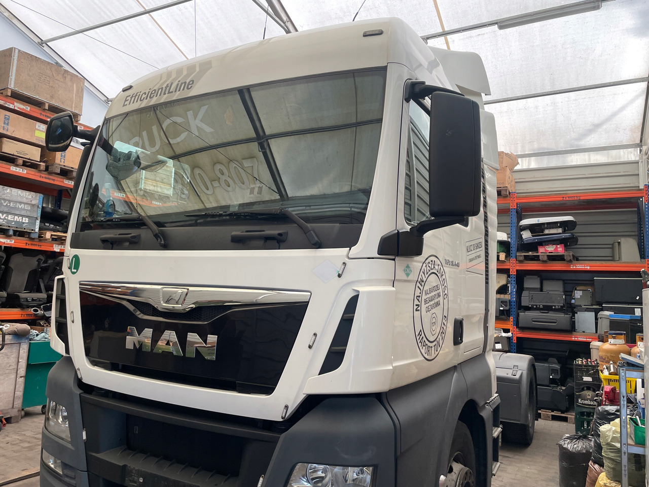 GOŁA KABINA MAN TGX XLX BIAŁA EURO 6 KOLOR RAL 9010 - 운전실 트럭 용 : 사진 1 GOŁA KABINA MAN TGX XLX BIAŁA EURO 6 KOLOR RAL 9010 - 운전실 트럭 용 : 사진 1