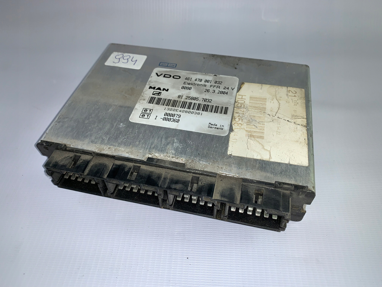 KOMPUTER STEROWNIK FFR MAN TGA TGX TGS 81258057032 - ECU 트럭 용 : 사진 1 KOMPUTER STEROWNIK FFR MAN TGA TGX TGS 81258057032 - ECU 트럭 용 : 사진 1