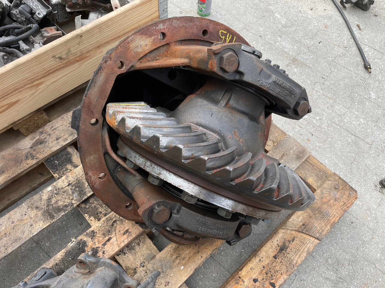 MAN TGX TGS TGA WKŁAD DYFERENCJAŁ MOSTU DYFER 38:15, 81350106301 - 뒷 차축 트럭 용 : 사진 2 MAN TGX TGS TGA WKŁAD DYFERENCJAŁ MOSTU DYFER 38:15, 81350106301 - 뒷 차축 트럭 용 : 사진 2