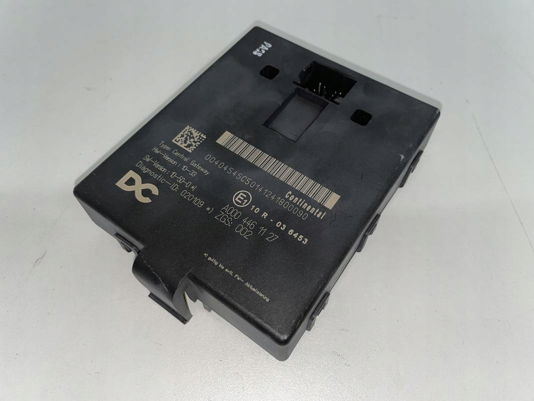 MERCEDES ACTROS MP4 STEROWNIK ZGS A0004461127 - 전기 설비 트럭 용 : 사진 1 MERCEDES ACTROS MP4 STEROWNIK ZGS A0004461127 - 전기 설비 트럭 용 : 사진 1