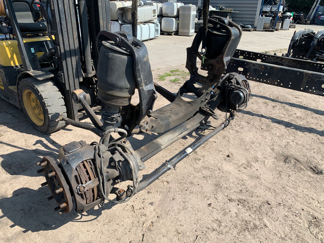 PRZEDNIA OŚ MAN TGX TGS TGA LOWDECK LOW DECK KMPL - 앞 차축 트럭 용 : 사진 2 PRZEDNIA OŚ MAN TGX TGS TGA LOWDECK LOW DECK KMPL - 앞 차축 트럭 용 : 사진 2