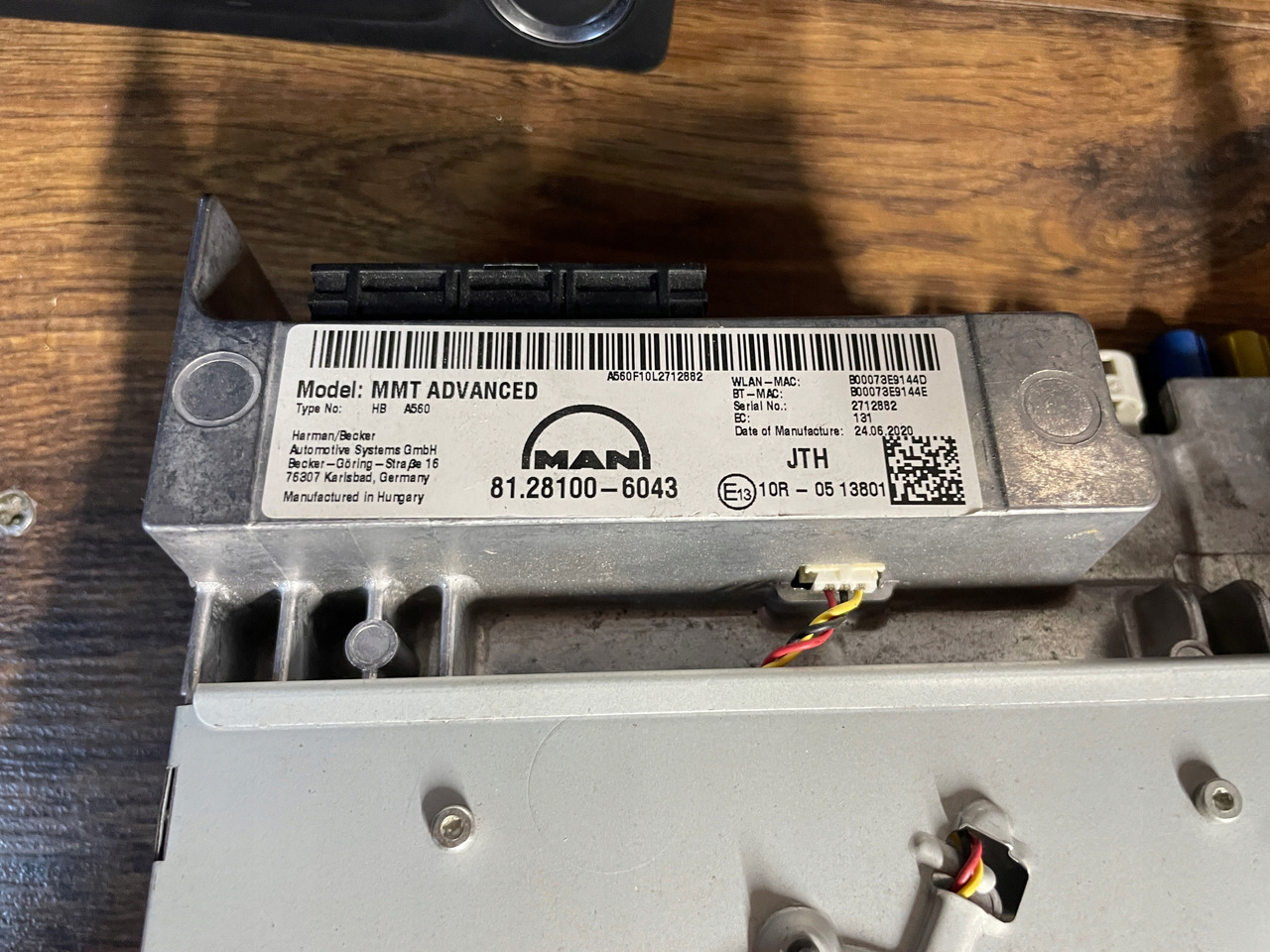 RADIO NAWIGACJA MAN TGS TGX EURO 6 81281006043 WYMIENIONY WYŚWIETLACZ - 내비게이션 시스템 트럭 용 : 사진 4 RADIO NAWIGACJA MAN TGS TGX EURO 6 81281006043 WYMIENIONY WYŚWIETLACZ - 내비게이션 시스템 트럭 용 : 사진 4