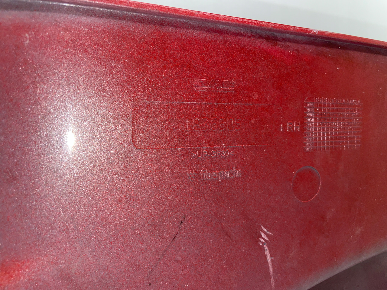 STOPNICA STOPIEŃ DAF XF 105 1836305 - 걸음 트럭 용 : 사진 3 STOPNICA STOPIEŃ DAF XF 105 1836305 - 걸음 트럭 용 : 사진 3