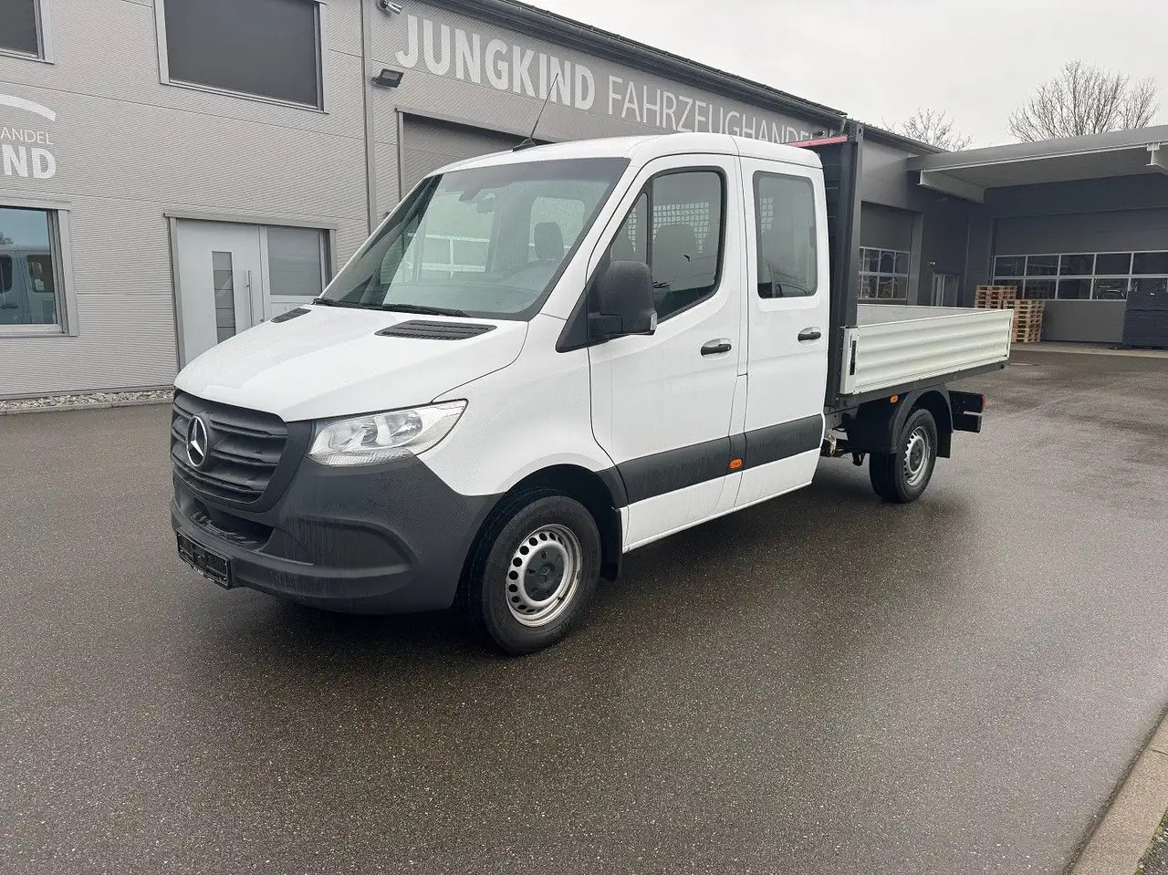 Mercedes-Benz Sprinter 314 CDI Lang DoKa Pritsche Klima AHK - 플랫베드 밴, 콤비 밴 : 사진 1 Mercedes-Benz Sprinter 314 CDI Lang DoKa Pritsche Klima AHK - 플랫베드 밴, 콤비 밴 : 사진 1