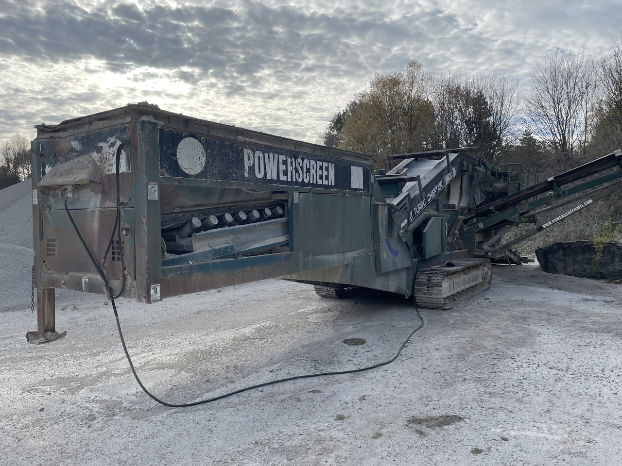 Powerscreen Cheftein 1400 - 스크리너 : 사진 1 Powerscreen Cheftein 1400 - 스크리너 : 사진 1