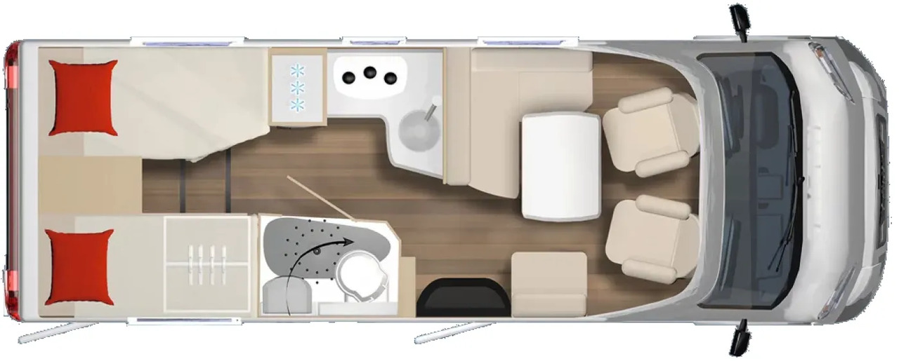 Bürstner B66 TD 690 G B 66 TD 690 Voll ausgestattet - 세미 통합 모터홈 : 사진 2 Bürstner B66 TD 690 G B 66 TD 690 Voll ausgestattet - 세미 통합 모터홈 : 사진 2