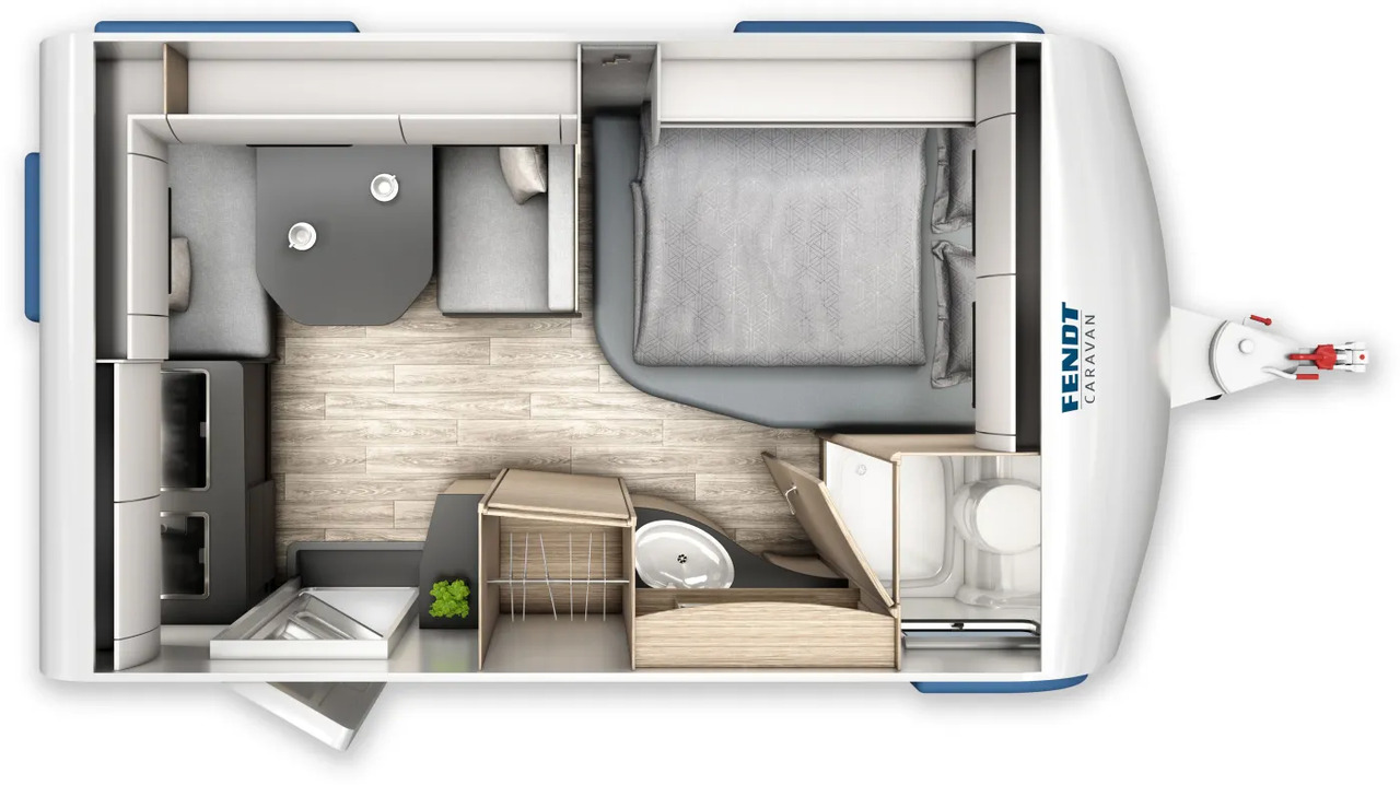 Wohnwagen Fendt Apero Activ 390 FH Modell 2026 - 캐러밴 : 사진 2 Wohnwagen Fendt Apero Activ 390 FH Modell 2026 - 캐러밴 : 사진 2