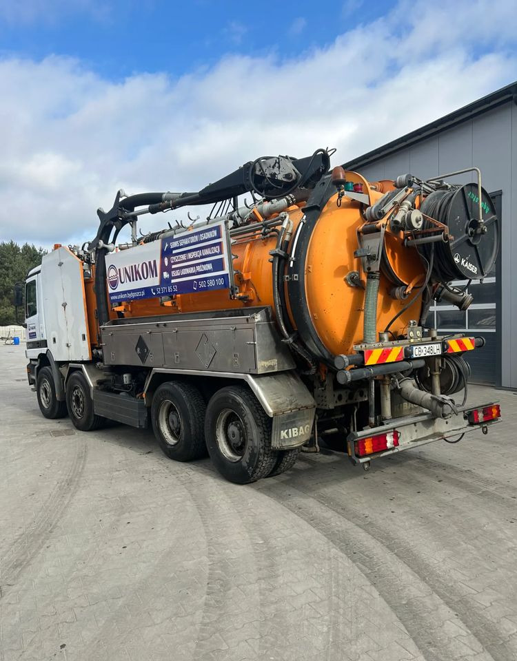 Mercedes-Benz ACTROS 3243 KAISER AQUASTER WUKO - 진공 흡입 트럭 : 사진 5 Mercedes-Benz ACTROS 3243 KAISER AQUASTER WUKO - 진공 흡입 트럭 : 사진 5