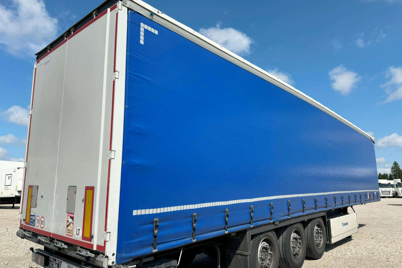 Krone SD - 커튼사이더 세미 트레일러 : 사진 1 Krone SD - 커튼사이더 세미 트레일러 : 사진 1