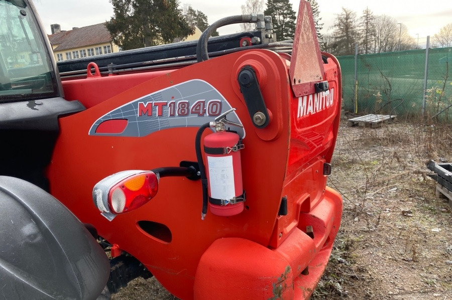 망원형 휠 로더 MANITOU MT 1840 : 사진 6