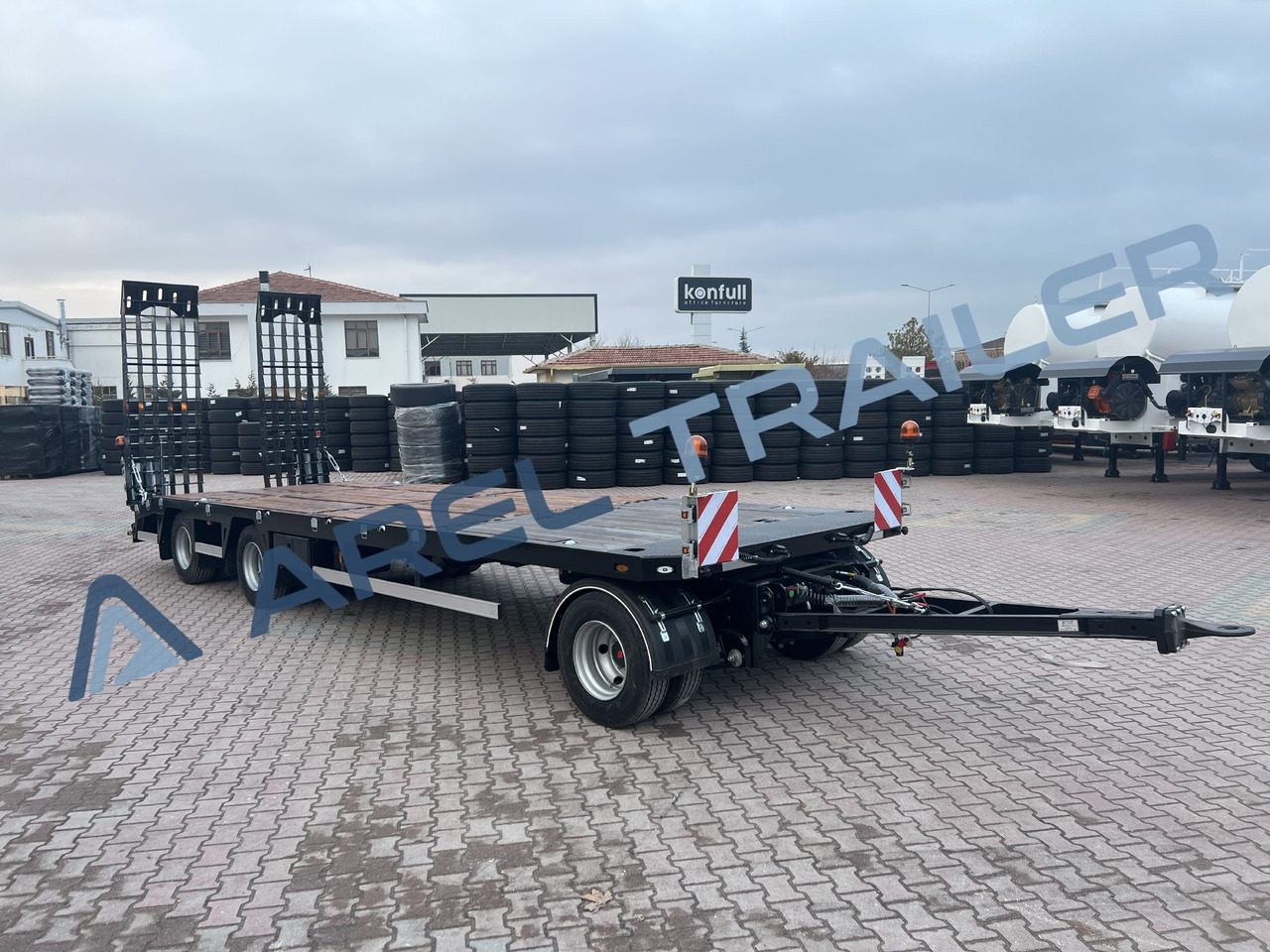 AREL TRAILER 2+1 AXLE DRAWBAR REMORQUE TRAILER - 저하대 트레일러 : 사진 1 AREL TRAILER 2+1 AXLE DRAWBAR REMORQUE TRAILER - 저하대 트레일러 : 사진 1