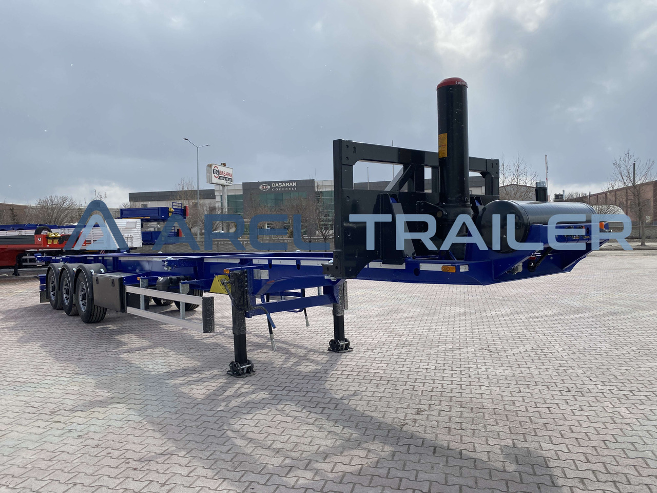 AREL TRAILER 40 FT TIPPING CONTAINER TRAILER - 컨테이너 운반 장치/ 스와프 보디 세미 트레일러 : 사진 2 AREL TRAILER 40 FT TIPPING CONTAINER TRAILER - 컨테이너 운반 장치/ 스와프 보디 세미 트레일러 : 사진 2