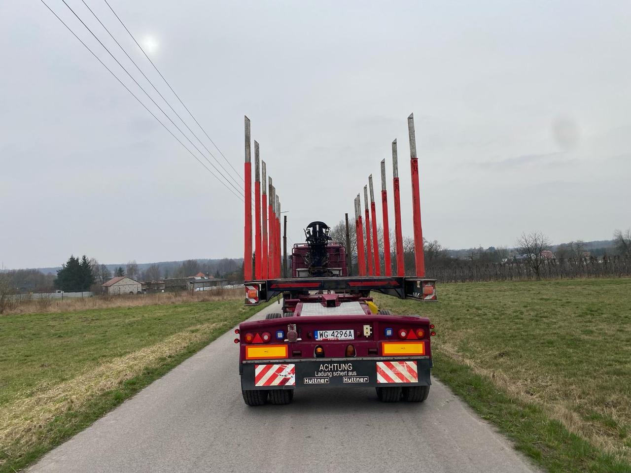 SCANIA R500 - 트랙터 유닛, 목재 세미 트레일러 : 사진 5 SCANIA R500 - 트랙터 유닛, 목재 세미 트레일러 : 사진 5