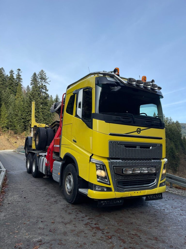 VOLVO FH16 650 - 트랙터 유닛, 목재 트레일러 : 사진 3 VOLVO FH16 650 - 트랙터 유닛, 목재 트레일러 : 사진 3