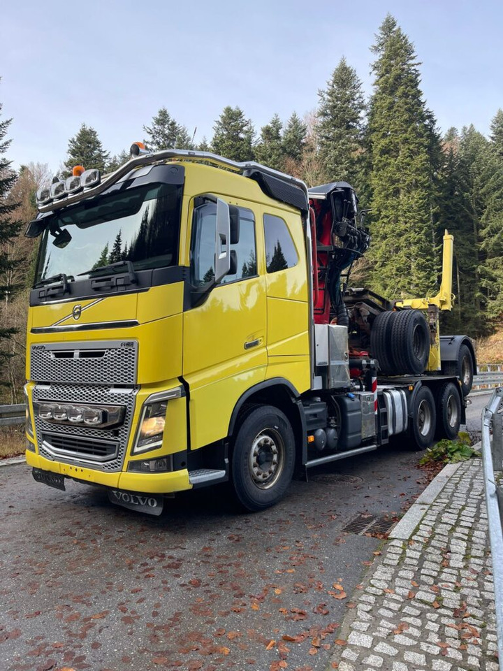 VOLVO FH16 650 - 트랙터 유닛, 목재 트레일러 : 사진 4 VOLVO FH16 650 - 트랙터 유닛, 목재 트레일러 : 사진 4