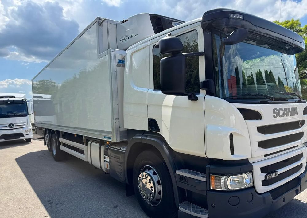 냉동탑차 Scania Scania P 450 / CHŁODNIA + WINDA / 23 PALETY / EURO6 / OŚ SKRĘTNA / CARRIER/ ASO : 사진 10 냉동탑차 Scania Scania P 450 / CHŁODNIA + WINDA / 23 PALETY / EURO6 / OŚ SKRĘTNA / CARRIER/ ASO : 사진 10