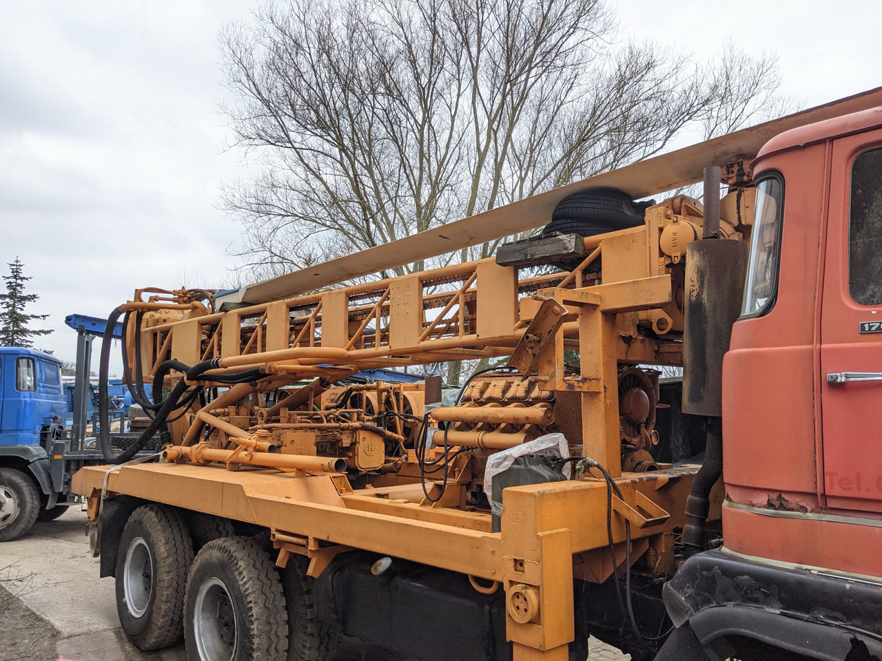 Magirus Deutz Prakla P5001 Drilling rig ,500 m Iveco Magirus Deutz - 드릴링 리그 : 사진 4 Magirus Deutz Prakla P5001 Drilling rig ,500 m Iveco Magirus Deutz - 드릴링 리그 : 사진 4