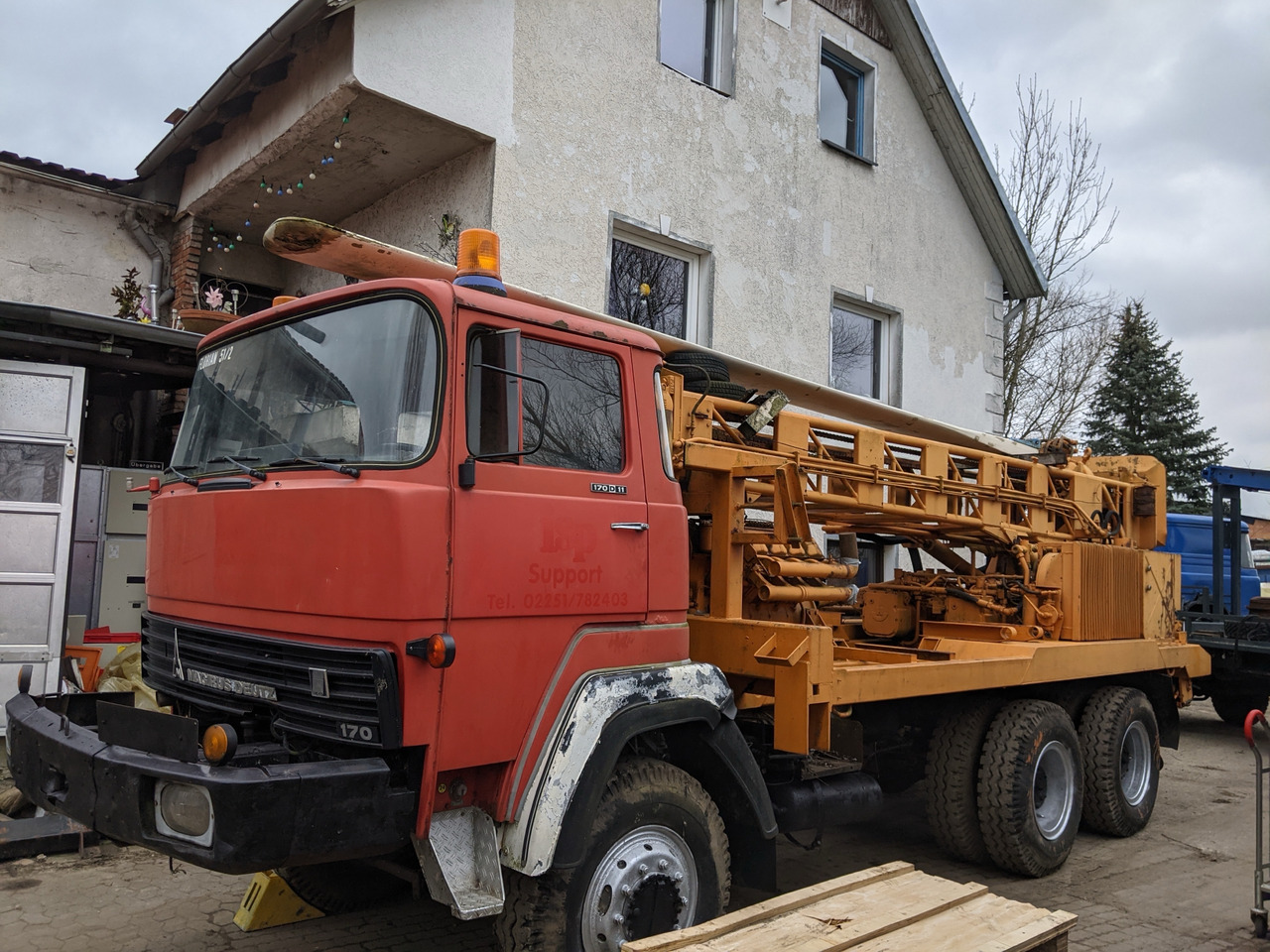 Magirus Deutz Prakla P5001 Drilling rig ,500 m Iveco Magirus Deutz - 드릴링 리그 : 사진 1 Magirus Deutz Prakla P5001 Drilling rig ,500 m Iveco Magirus Deutz - 드릴링 리그 : 사진 1