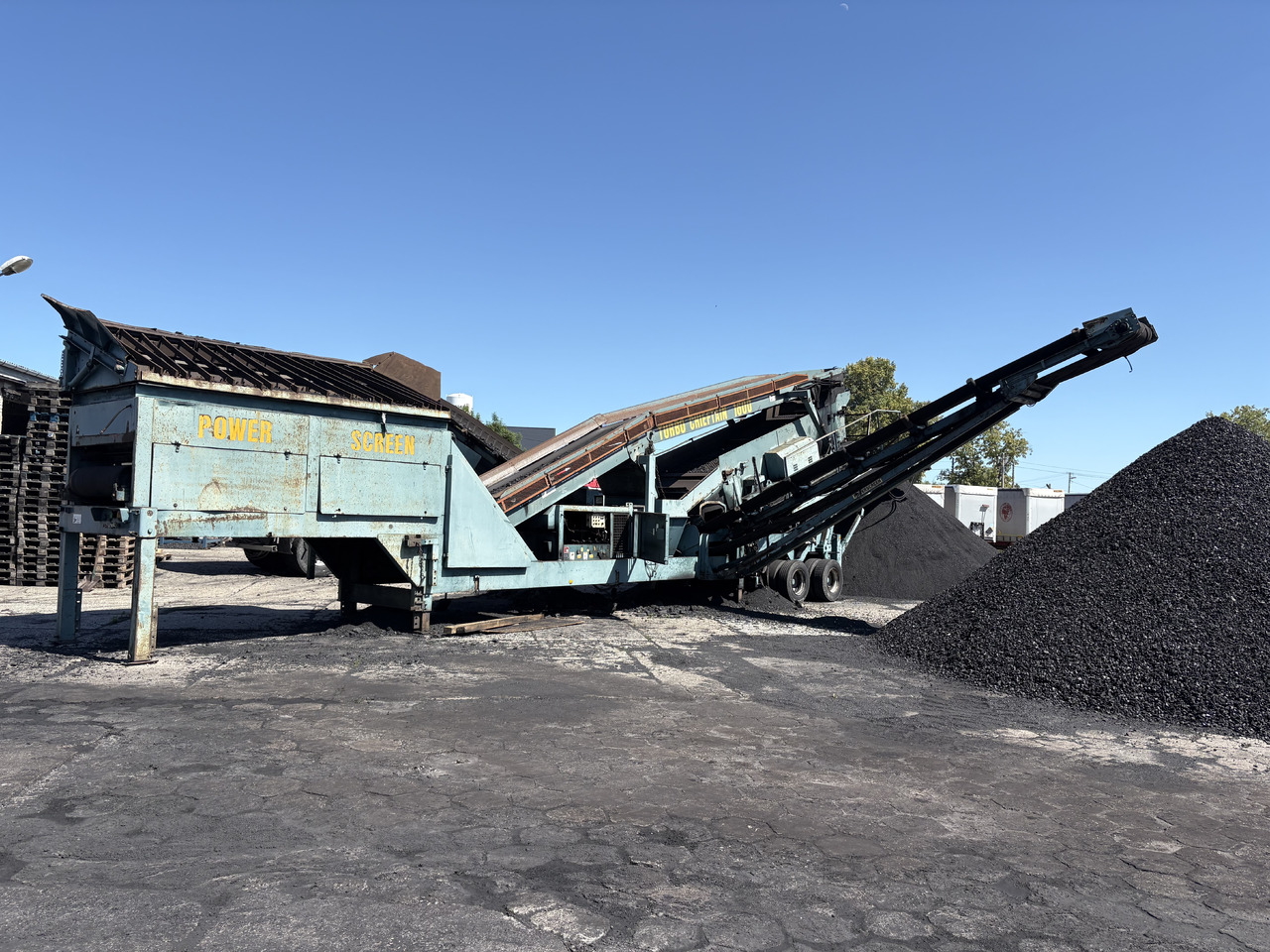 POWERSCREEN Turbo Chieftain 1600 - 스크리너 : 사진 1 POWERSCREEN Turbo Chieftain 1600 - 스크리너 : 사진 1