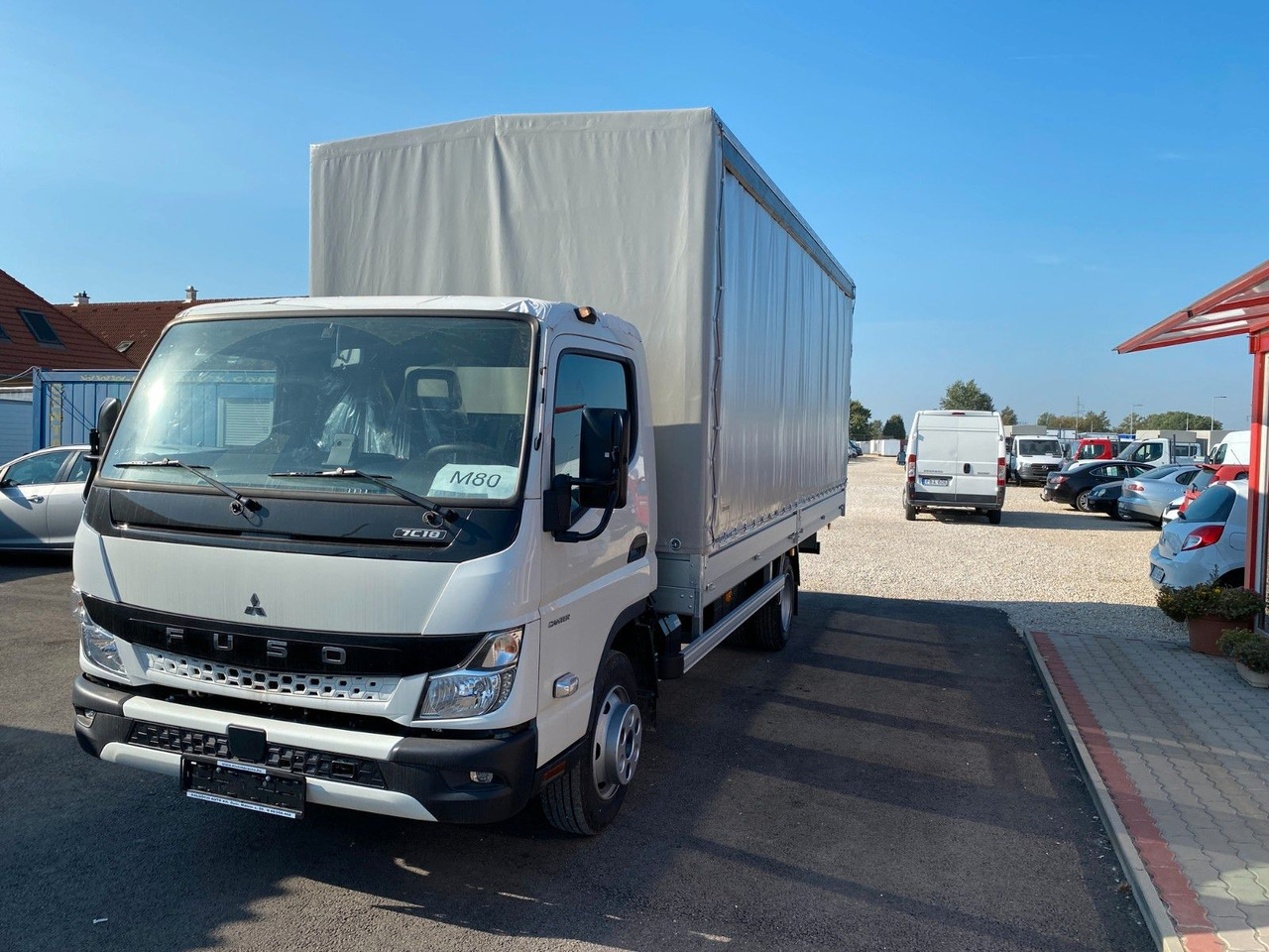 Mitsubishi FUSO CANTER 7C18 PRITSCHE+PLANE - 커튼 사이드 밴 : 사진 2 Mitsubishi FUSO CANTER 7C18 PRITSCHE+PLANE - 커튼 사이드 밴 : 사진 2
