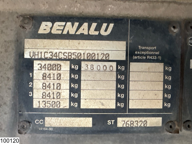 Benalu kipper 25.6 m3 - 덤프 세미 트레일러 : 사진 4 Benalu kipper 25.6 m3 - 덤프 세미 트레일러 : 사진 4