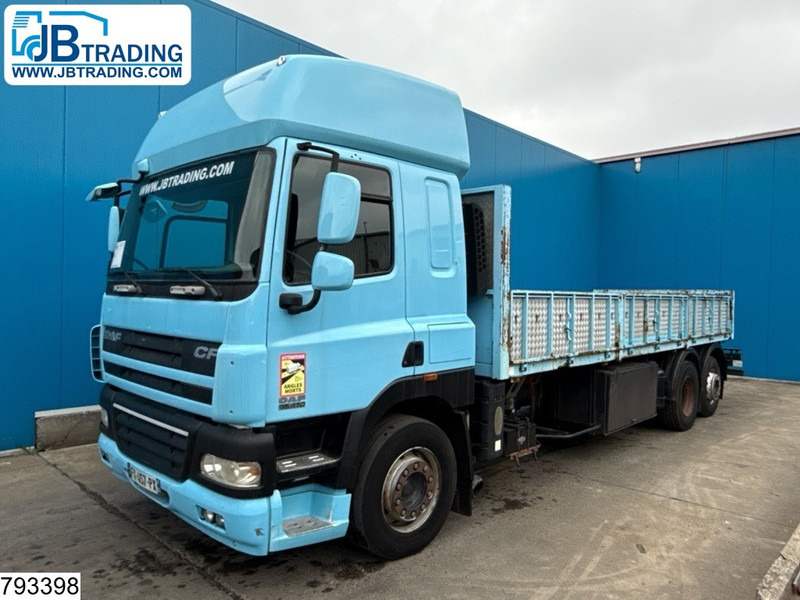 DAF CF 410 6x2, Retarder, PTO - 드롭사이드/ 플랫베드 트럭 : 사진 1 DAF CF 410 6x2, Retarder, PTO - 드롭사이드/ 플랫베드 트럭 : 사진 1