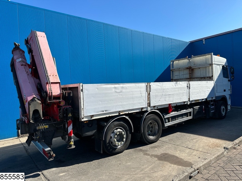DAF XF 410 6x2, Fassi, Retarder, Remote - 드롭사이드/ 플랫베드 트럭, 크레인 트럭 : 사진 2 DAF XF 410 6x2, Fassi, Retarder, Remote - 드롭사이드/ 플랫베드 트럭, 크레인 트럭 : 사진 2