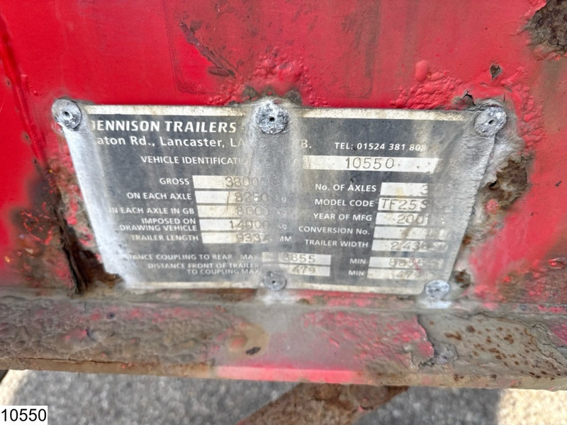 Dennison Container 20 - 30 FT - 컨테이너 운반 장치/ 스와프 보디 세미 트레일러 : 사진 5 Dennison Container 20 - 30 FT - 컨테이너 운반 장치/ 스와프 보디 세미 트레일러 : 사진 5