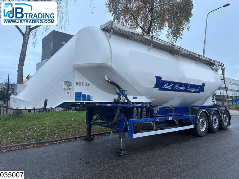 Feldbinder Silo 40.000 Liter, 3 Comp - 유조 세미 트레일러 : 사진 1 Feldbinder Silo 40.000 Liter, 3 Comp - 유조 세미 트레일러 : 사진 1