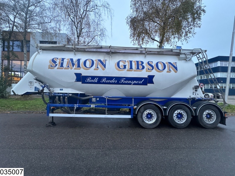 Feldbinder Silo 40.000 Liter, 3 Comp - 유조 세미 트레일러 : 사진 2 Feldbinder Silo 40.000 Liter, 3 Comp - 유조 세미 트레일러 : 사진 2