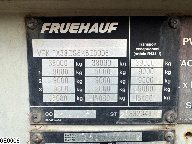 Fruehauf Chassis 20 / 30 ft - 컨테이너 운반 장치/ 스와프 보디 세미 트레일러 : 사진 4 Fruehauf Chassis 20 / 30 ft - 컨테이너 운반 장치/ 스와프 보디 세미 트레일러 : 사진 4
