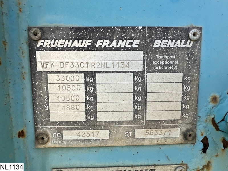 Fruehauf Chassis 20 FT - 컨테이너 운반 장치/ 스와프 보디 세미 트레일러 : 사진 4 Fruehauf Chassis 20 FT - 컨테이너 운반 장치/ 스와프 보디 세미 트레일러 : 사진 4