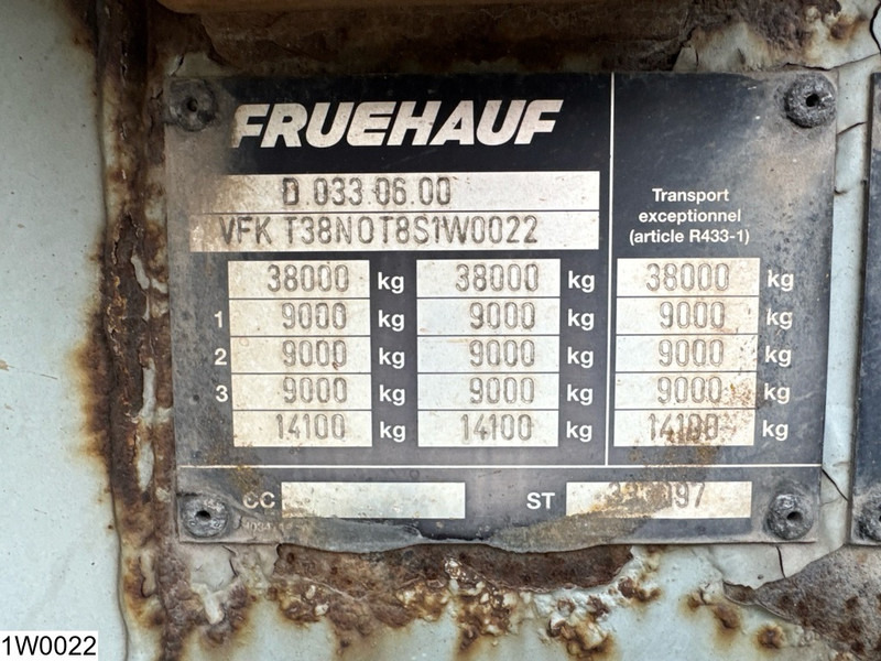 Fruehauf Chassis Extendable, 10/20/30/40/45ft - 컨테이너 운반 장치/ 스와프 보디 세미 트레일러 : 사진 5 Fruehauf Chassis Extendable, 10/20/30/40/45ft - 컨테이너 운반 장치/ 스와프 보디 세미 트레일러 : 사진 5