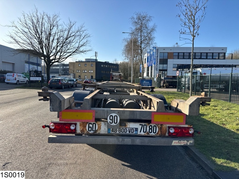 Fruehauf Chassis Extendable, 20 / 30 / 40 / 45ft - 컨테이너 운반 장치/ 스와프 보디 세미 트레일러 : 사진 4 Fruehauf Chassis Extendable, 20 / 30 / 40 / 45ft - 컨테이너 운반 장치/ 스와프 보디 세미 트레일러 : 사진 4