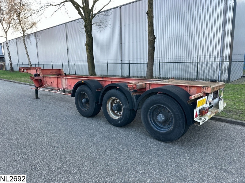 Fruehauf Container 20 FT, Steel suspension - 컨테이너 운반 장치/ 스와프 보디 세미 트레일러 : 사진 4 Fruehauf Container 20 FT, Steel suspension - 컨테이너 운반 장치/ 스와프 보디 세미 트레일러 : 사진 4