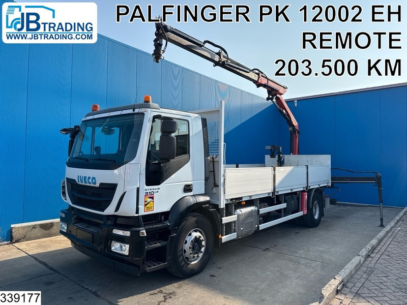 Iveco Stralis 310 EURO 6, Palfinger, Remote, Steel suspension - 드롭사이드/ 플랫베드 트럭, 크레인 트럭 : 사진 1 Iveco Stralis 310 EURO 6, Palfinger, Remote, Steel suspension - 드롭사이드/ 플랫베드 트럭, 크레인 트럭 : 사진 1