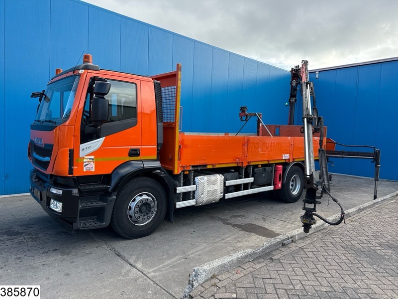 Iveco Stralis 310 EURO 6, Palfinger, Remote, Steel - 드롭사이드/ 플랫베드 트럭, 크레인 트럭 : 사진 2 Iveco Stralis 310 EURO 6, Palfinger, Remote, Steel - 드롭사이드/ 플랫베드 트럭, 크레인 트럭 : 사진 2