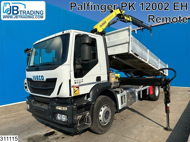 Iveco Stralis 310 EURO 6, Palfinger, Remote, Steel - 덤프트럭, 크레인 트럭 : 사진 1 Iveco Stralis 310 EURO 6, Palfinger, Remote, Steel - 덤프트럭, 크레인 트럭 : 사진 1