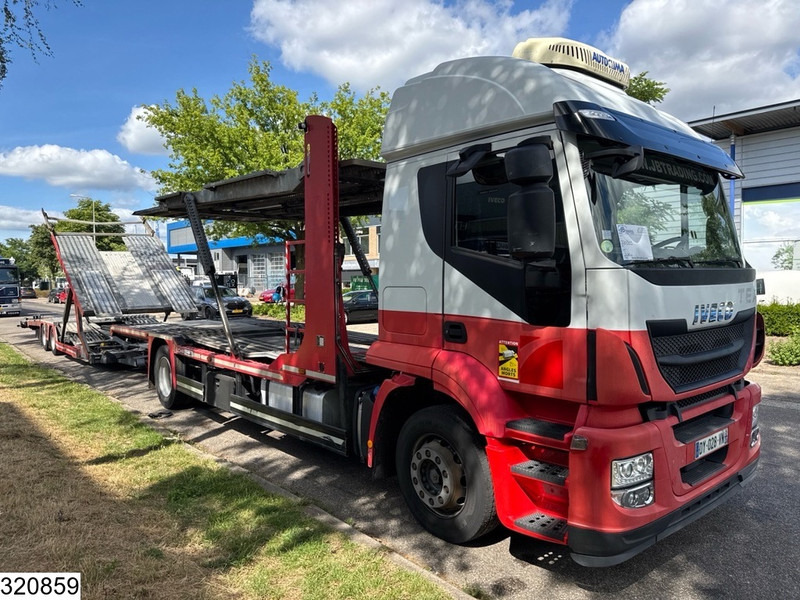 Iveco Stralis 420 EURO 6, Retarder, PTO, LOHR, Standairco - 자동 운반 장치 트럭 : 사진 3 Iveco Stralis 420 EURO 6, Retarder, PTO, LOHR, Standairco - 자동 운반 장치 트럭 : 사진 3