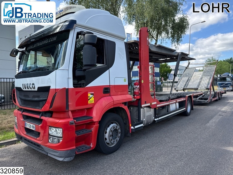 Iveco Stralis 420 EURO 6, Retarder, PTO, LOHR, Standairco - 자동 운반 장치 트럭 : 사진 1 Iveco Stralis 420 EURO 6, Retarder, PTO, LOHR, Standairco - 자동 운반 장치 트럭 : 사진 1