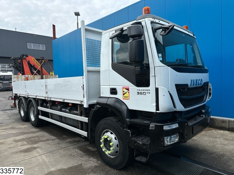 Iveco Trakker 360 6X4, EURO 6, Palfinger, Retarder, Steel suspension - 드롭사이드/ 플랫베드 트럭, 크레인 트럭 : 사진 3 Iveco Trakker 360 6X4, EURO 6, Palfinger, Retarder, Steel suspension - 드롭사이드/ 플랫베드 트럭, 크레인 트럭 : 사진 3