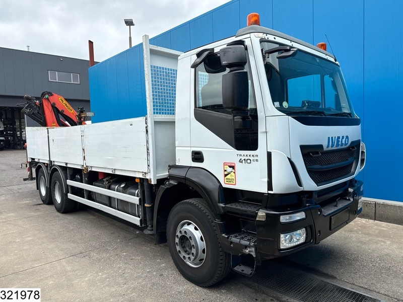 Iveco Trakker 410 6X4, EURO 6, Palfinger, Retarder, Steel suspension - 드롭사이드/ 플랫베드 트럭, 크레인 트럭 : 사진 3 Iveco Trakker 410 6X4, EURO 6, Palfinger, Retarder, Steel suspension - 드롭사이드/ 플랫베드 트럭, 크레인 트럭 : 사진 3
