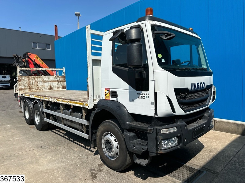 Iveco Trakker 410 6X4, EURO 6, Retarder, Palfinger - 드롭사이드/ 플랫베드 트럭, 크레인 트럭 : 사진 3 Iveco Trakker 410 6X4, EURO 6, Retarder, Palfinger - 드롭사이드/ 플랫베드 트럭, 크레인 트럭 : 사진 3