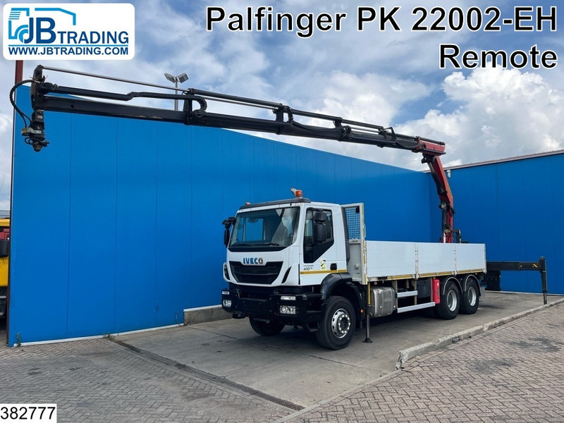 Iveco Trakker 410 6x4, EURO 6, Retarder, Palfinger, Remote - 드롭사이드/ 플랫베드 트럭, 크레인 트럭 : 사진 1 Iveco Trakker 410 6x4, EURO 6, Retarder, Palfinger, Remote - 드롭사이드/ 플랫베드 트럭, 크레인 트럭 : 사진 1