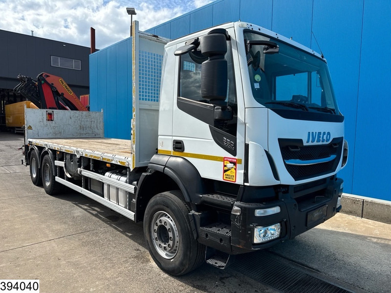 Iveco X-Way 360 6X4, EURO 6, Steel suspension, Palfinger - 드롭사이드/ 플랫베드 트럭, 크레인 트럭 : 사진 3 Iveco X-Way 360 6X4, EURO 6, Steel suspension, Palfinger - 드롭사이드/ 플랫베드 트럭, 크레인 트럭 : 사진 3