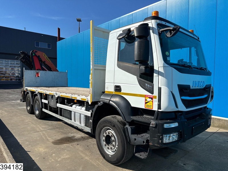 Iveco X-Way 360 6X4, EURO 6, Steel suspension, Palfinger - 드롭사이드/ 플랫베드 트럭, 크레인 트럭 : 사진 3 Iveco X-Way 360 6X4, EURO 6, Steel suspension, Palfinger - 드롭사이드/ 플랫베드 트럭, 크레인 트럭 : 사진 3