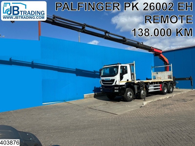 Iveco X-Way 360 8x4, EURO 6, Palfinger, Remote, Steel suspenion - 드롭사이드/ 플랫베드 트럭, 크레인 트럭 : 사진 1 Iveco X-Way 360 8x4, EURO 6, Palfinger, Remote, Steel suspenion - 드롭사이드/ 플랫베드 트럭, 크레인 트럭 : 사진 1