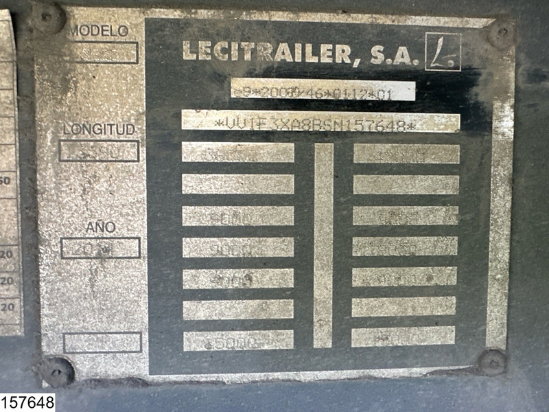 Lecitrailer Koel vries Carrier Vector 1350, Dhollandia - 냉동 세미 트레일러 : 사진 4 Lecitrailer Koel vries Carrier Vector 1350, Dhollandia - 냉동 세미 트레일러 : 사진 4
